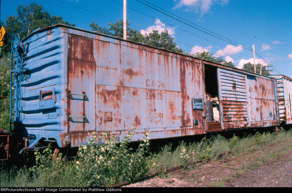 Stored equipment on the CACV-exact date approximate